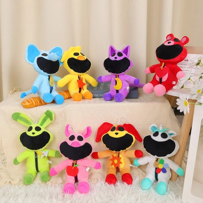 Smiling Critters Plush Toy Cartoon Cat Nap Catnat Accion Dolls Soft Toys Peluches Pillow For Kids Birthday Christmas Gift