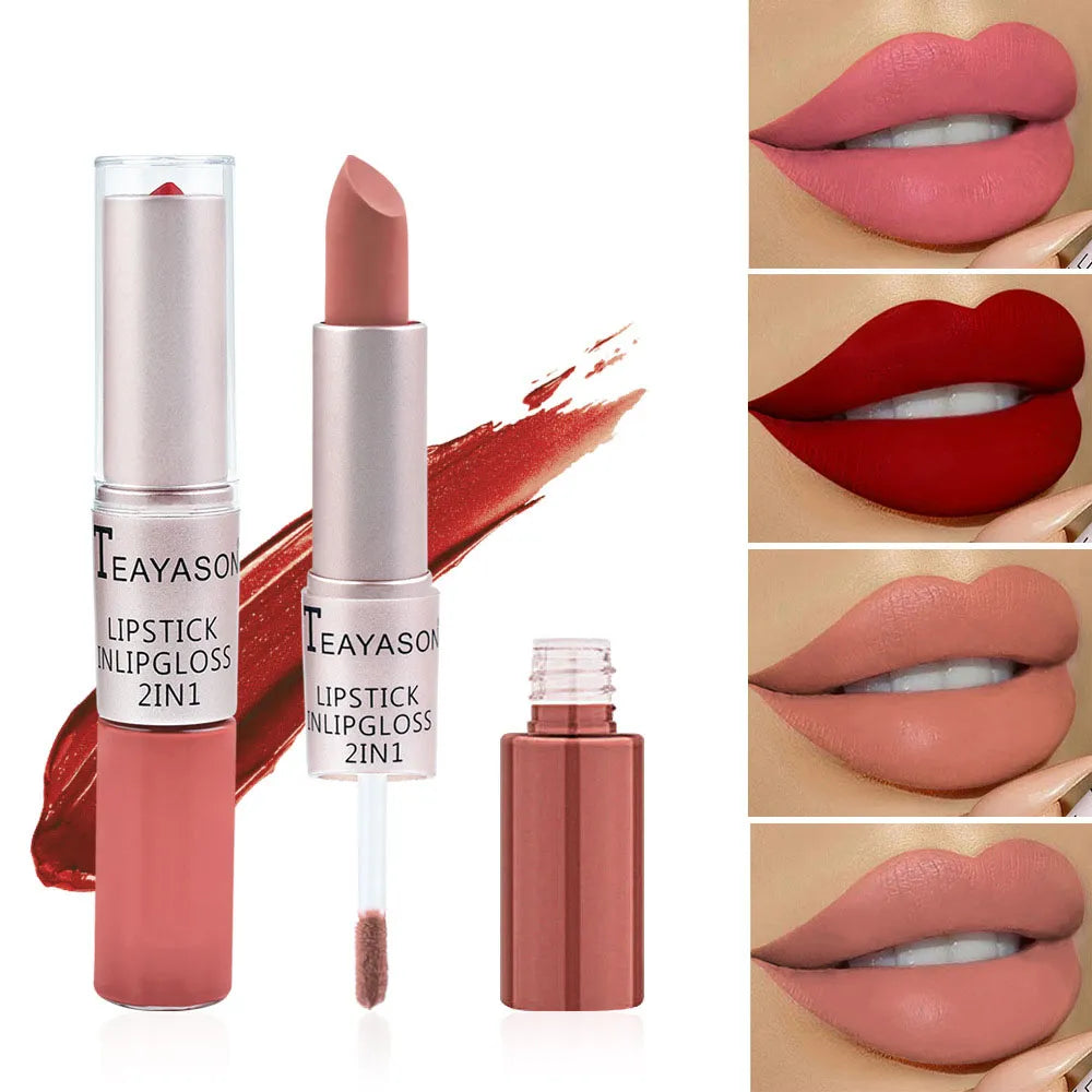 2 In 1 Matte Liquid Lipstick