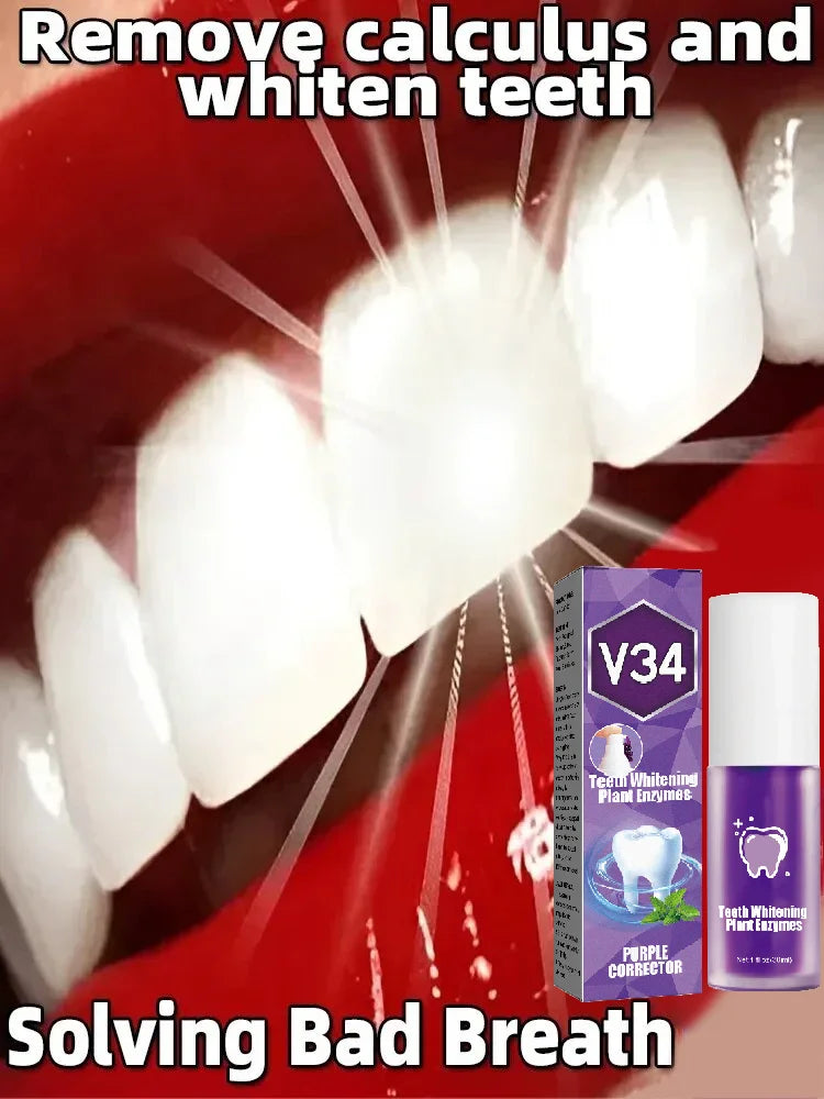 Dental Caries Repair Serum Prevent Tooth Decay Protect Teeth Remove Plaque Oral Cleaning Natural Herbal Extract 30ml