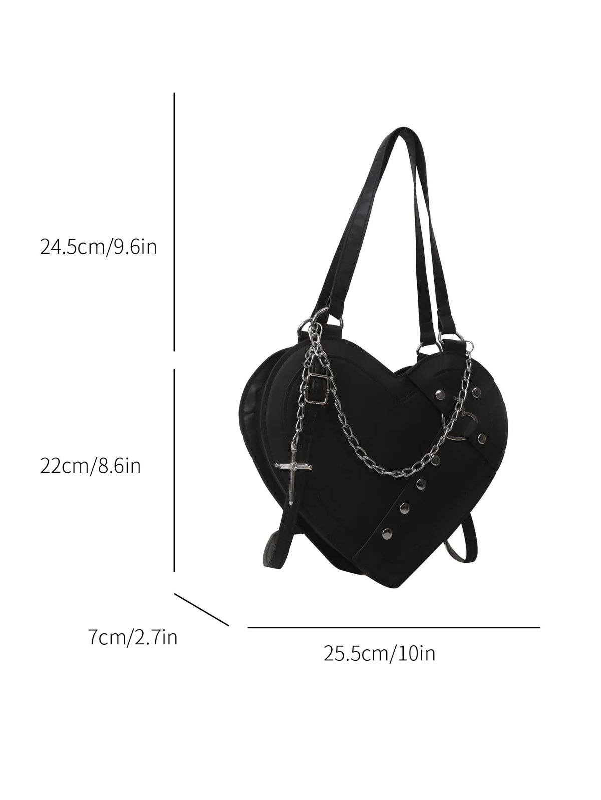 Korean Cute Niche Design Foreign Gas Crossbody Bag Handbag Winter New Trend Love Shoulder Bag One Shoulder Diagonal Shoulder Bag