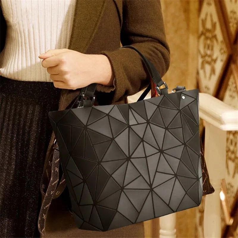 Handbags Bags For Women 2024 Designer Luxury Tote Bucket Bag Fashion Geometric Crossbody Shoulder Messenger Hand Bag Silver
