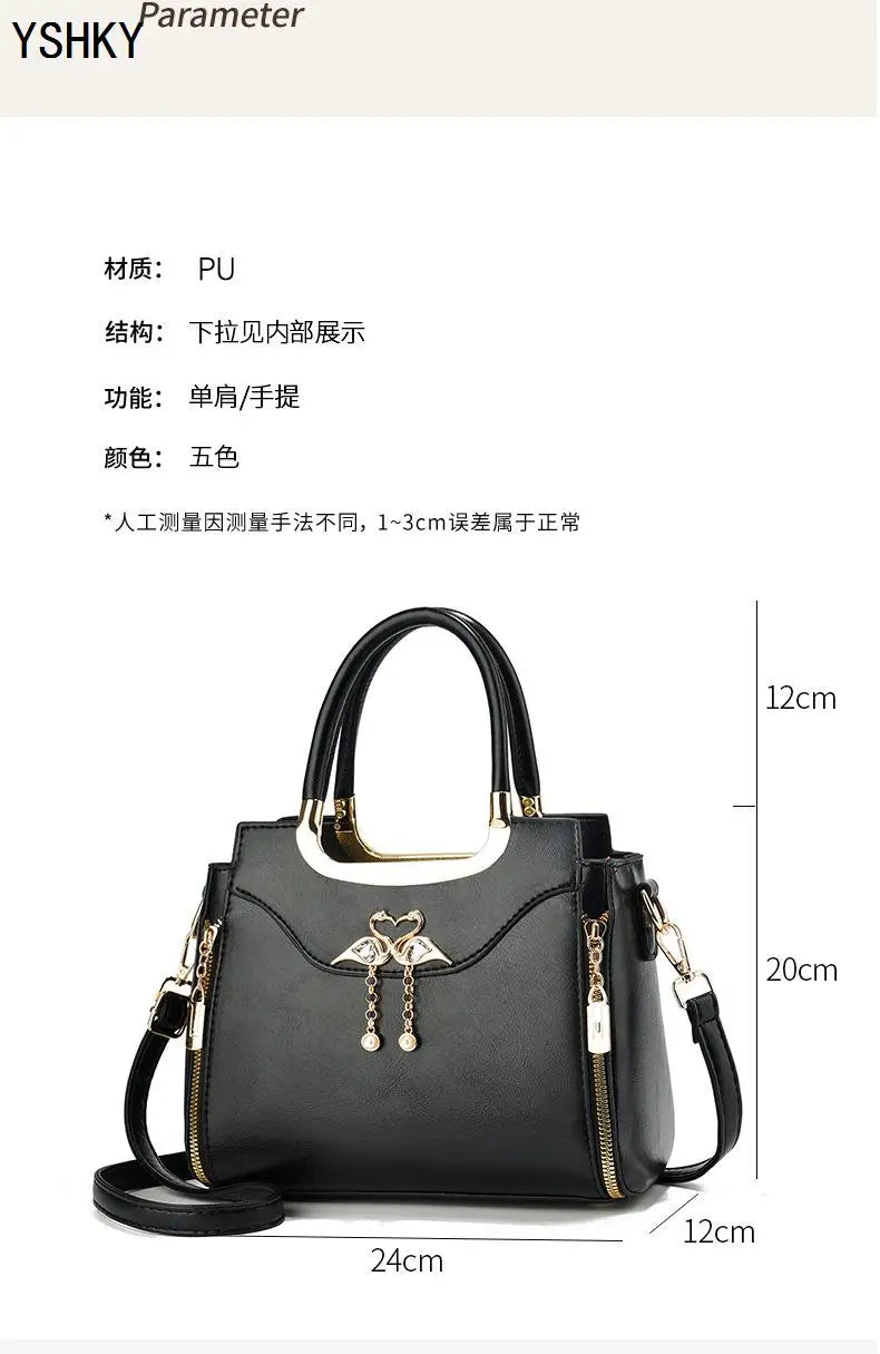 Women bag Shoulder bag Handbag sac a main Casual foreign style crossbody bag Women's Pillow Bag Underarm bag