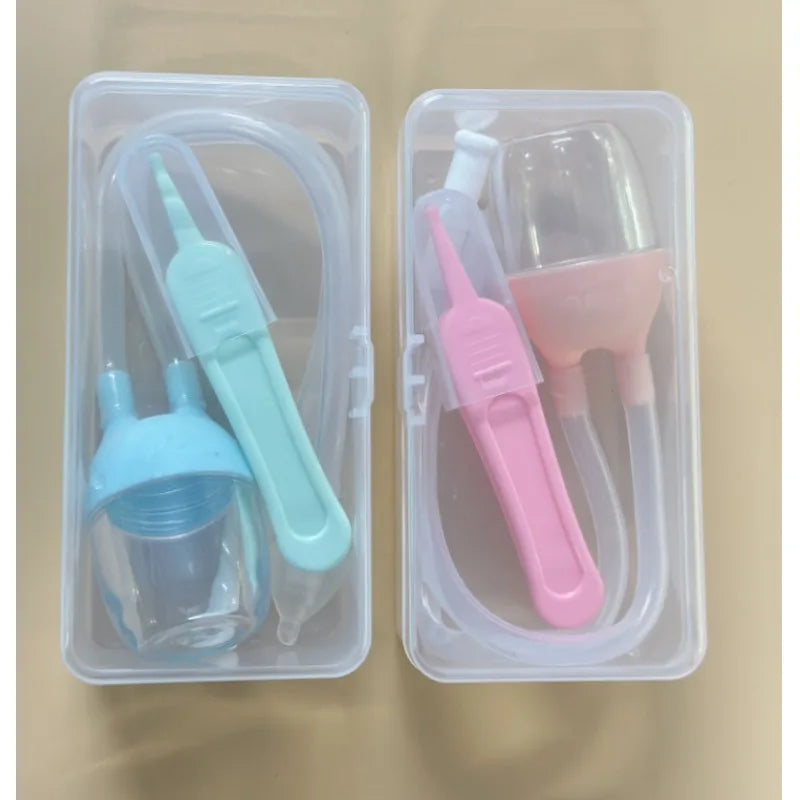 Newborn Baby Nasal Aspirator for Children Nose Cleaner Sucker Suction Tool Protection Health Care Baby Mouth Nasal Suction Devic