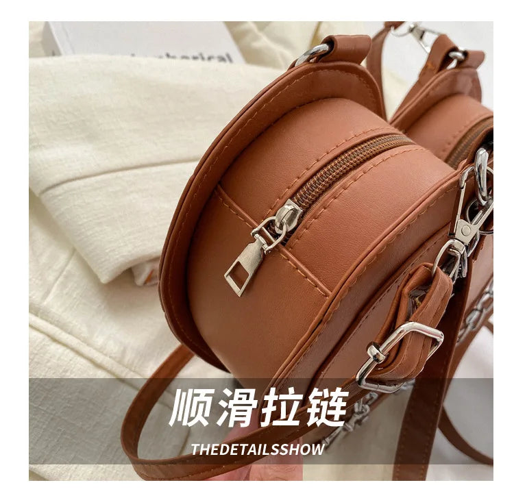 Korean Cute Niche Design Foreign Gas Crossbody Bag Handbag Winter New Trend Love Shoulder Bag One Shoulder Diagonal Shoulder Bag