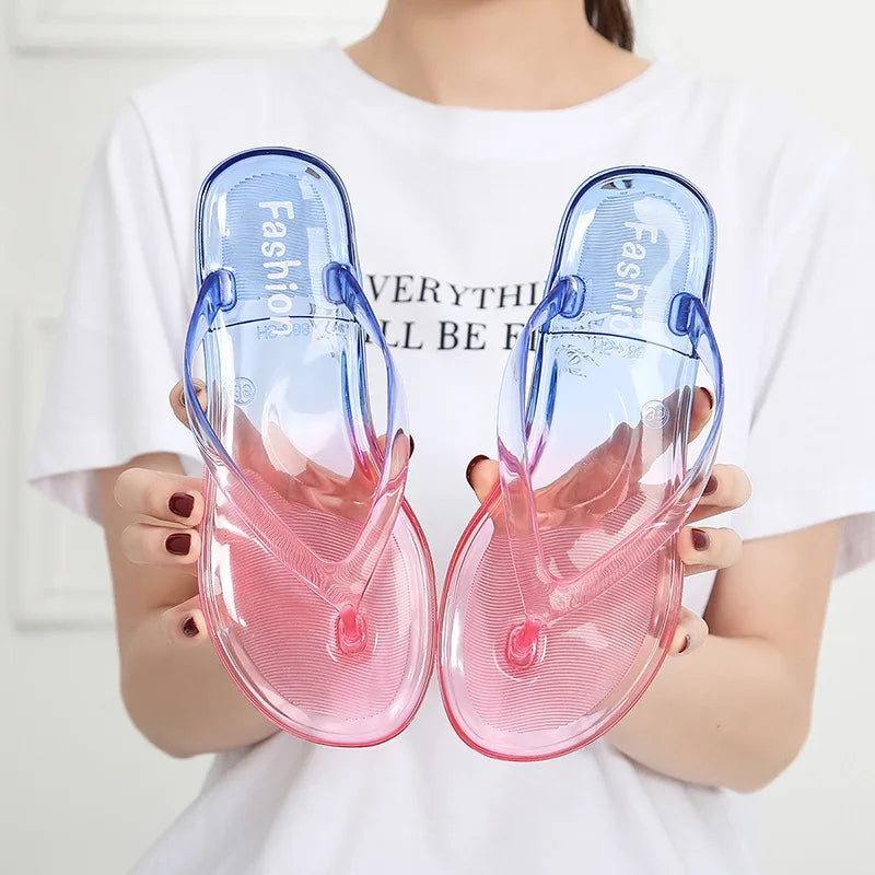 Summer Women's Fashion Flip Flops Girls Outdoor Beach Slides Non-Slip Sweet Bow Tie Sandals Hemp Rope Espadrille Shoes
