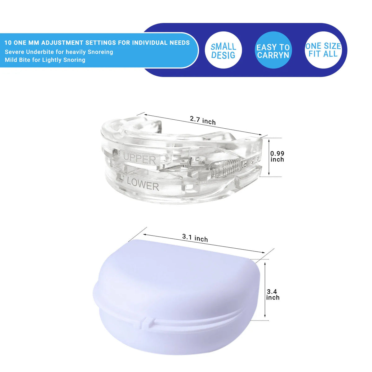 Anti Snoring Bruxism Mouth Guard  Improve Sleeping Teeth Bruxism Sleeping Anti Snoring And Apnea Snoring Device To Stop Snoring