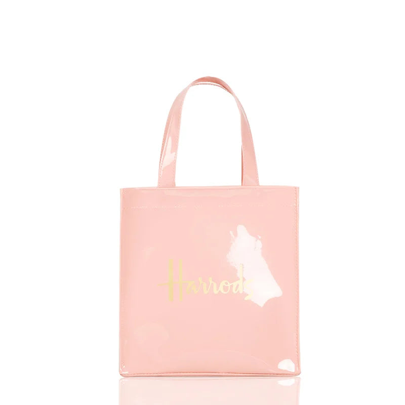 PVC Waterproof Eco Friendly Shopper Bags Women Large Capacity Shopping Totes Stylish Jelly Reusable Shoulder Bags Female Handbag