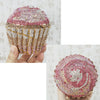 Designer Brand Luxury Crystal Evening Bag Fashion Cupcake Diamond Clutch Soiree Purse Women Wedding Bride Cake Handbags  SC515