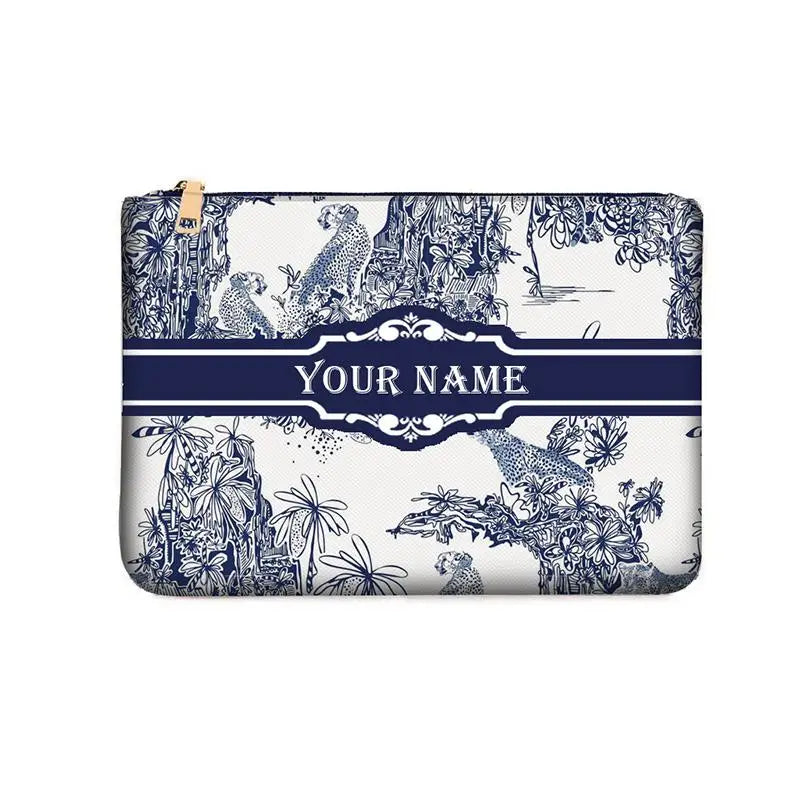 Spring Summer WOMAN BAG Fashion Designer Party Clutch Personalized Custom Print Name Letter Beach Bag Travel Cosmetic Bag