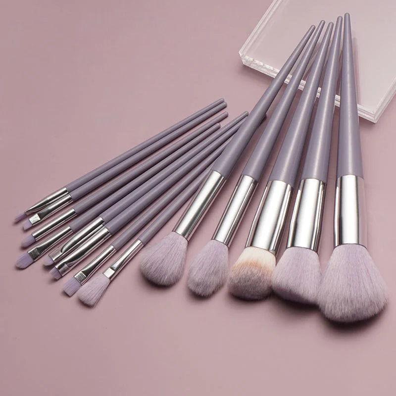 New 13 Piece Makeup Brush Set, Makeup Concealer, Pink Foundation Make-up Makeup Brush, Eye Shadow, Fluorescent Pen, Mixed Beauty