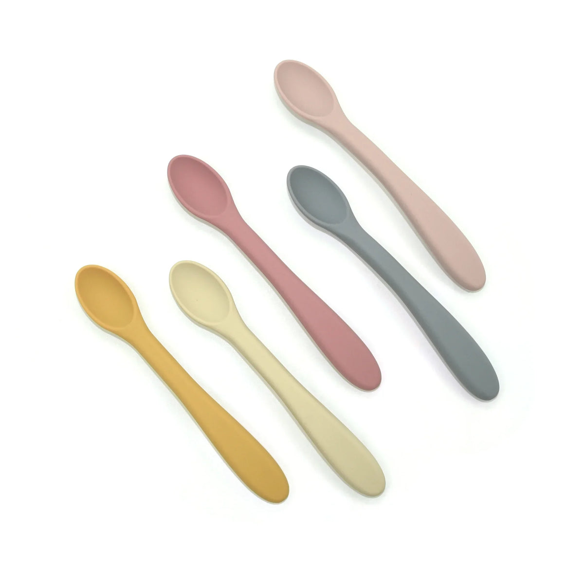 Wolife 1PC Baby Silicone Soft Spoon Training Feeding Spoons for Children Infants Silicone Spoon BPA Free Children‘s Tableware