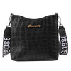 Crocodile Pu Leather Female Crossbody