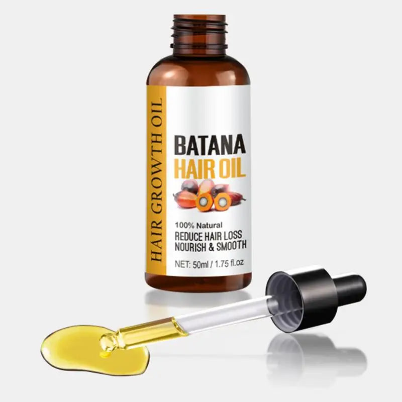 Batana Oil For Hair 50ml, Strengthen Essence Moisturizing Conditioner Hair Shine Oil Repair Damaged Hair