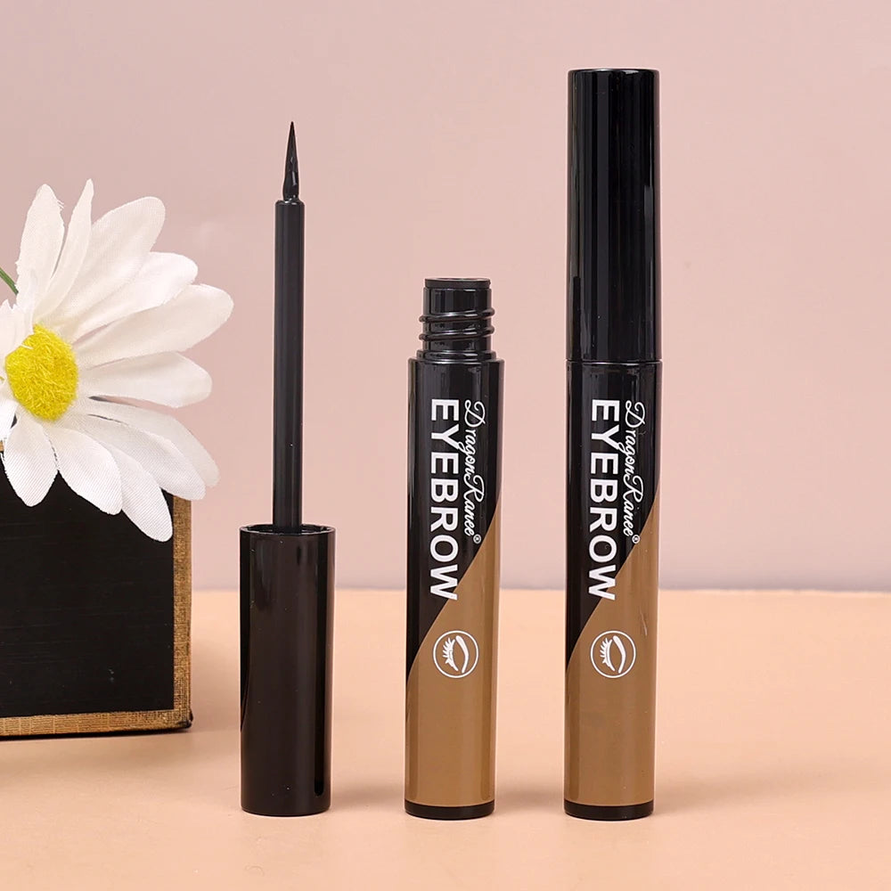 Black Brown Peel-off Eyebrow Gel Tint Makeup Waterproof Lasting Eye Brow Enhancers Liquid Gel Tear Wear Easy Natural Brow Tattoo