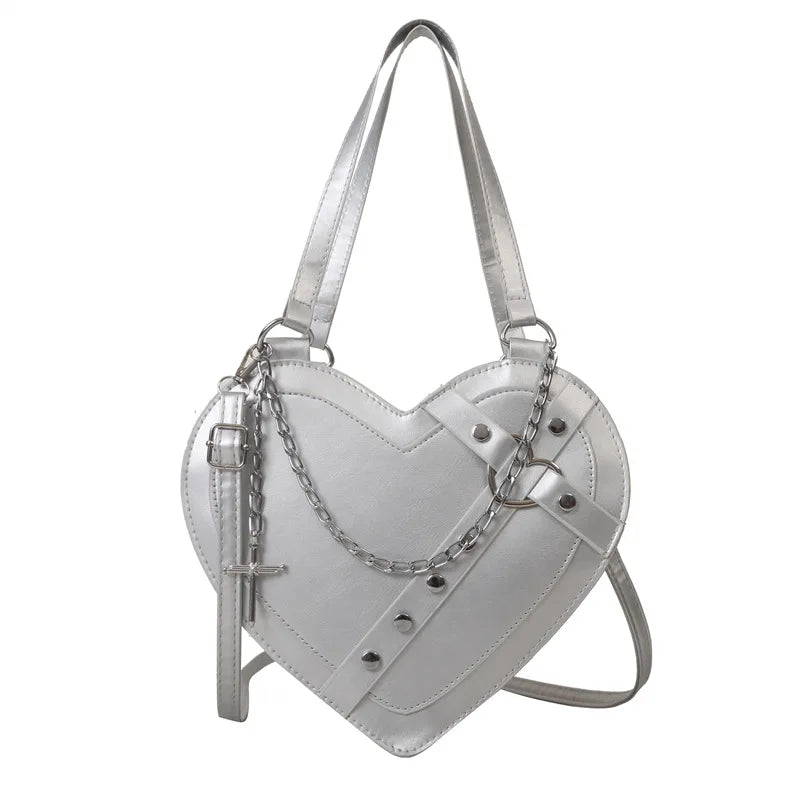 Korean Cute Niche Design Foreign Gas Crossbody Bag Handbag Winter New Trend Love Shoulder Bag One Shoulder Diagonal Shoulder Bag