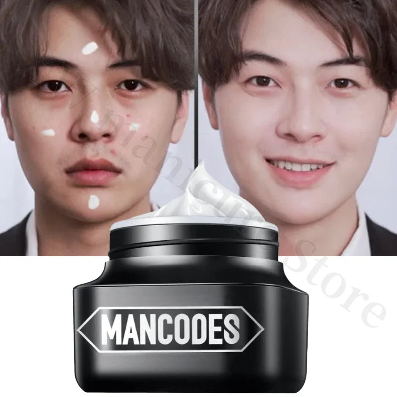 50g  Men's Special Makeup Cream Moisturizing Cream To Brighten Skin Tone Conceal Blemishes Remove Cuticles and Shrink Pores