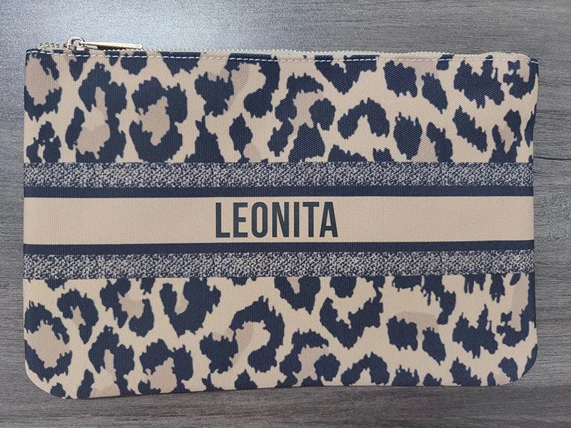 Spring Summer WOMAN BAG Fashion Designer Party Clutch Personalized Custom Print Name Letter Beach Bag Travel Cosmetic Bag