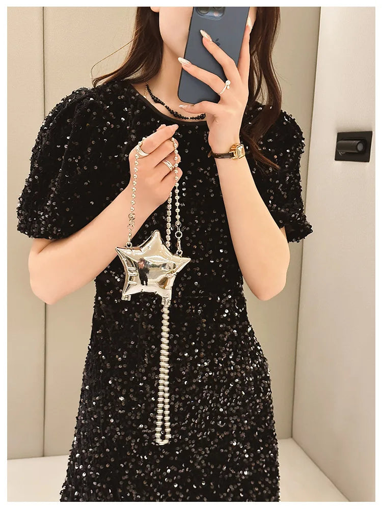 Fashion Metal Mouth Red Bag for Women High Quality Gold Shoulder Bags Designer Hollow Out Crossbody Bag Cute Dinner Bag Handbags