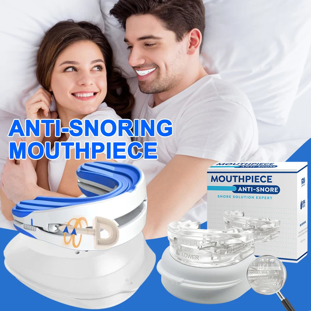 Adjustable Anti Snoring Mouth Guard Anti-Snoring Mouthpiece Sleeping Devices Bruxism Snoring Stopper Improve Sleep Mouthpiece