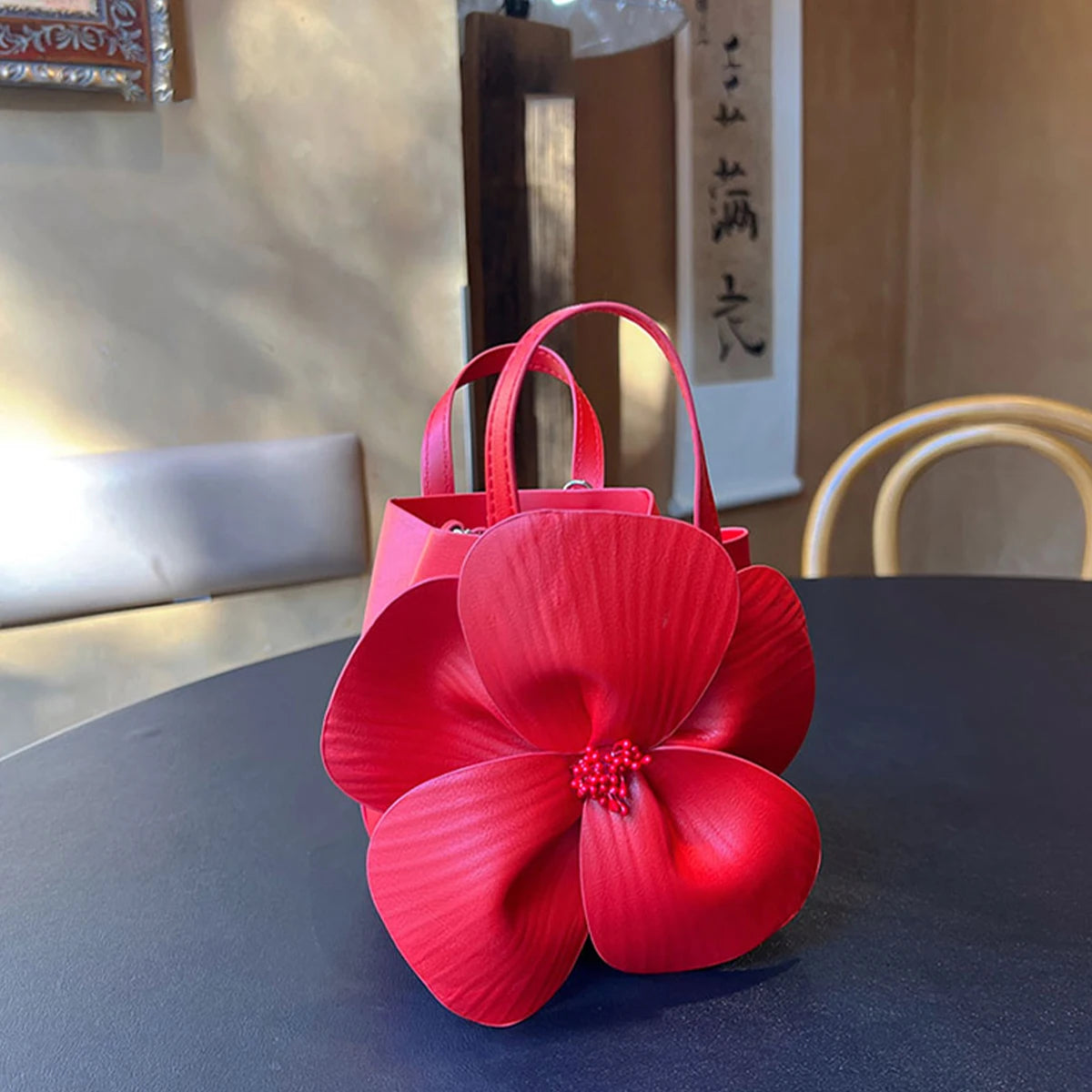 Flowers Bucket Bag French