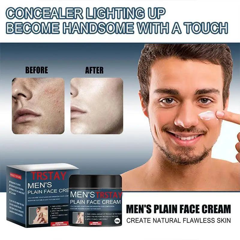 Men Moisturizing Whitening Face Cream Oil Control Lift Anti-Wrinkle Firming Shrink Pore Acne Day Cream