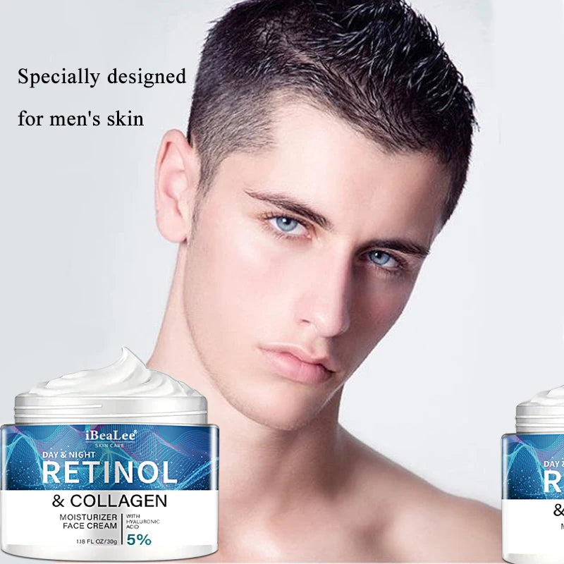 Retinol Face Cream Facial Anti Aging Care Firming Skin Reduce Neck Wrinkles Efficient Moisturizing Skin Anti Wrinkle Cream