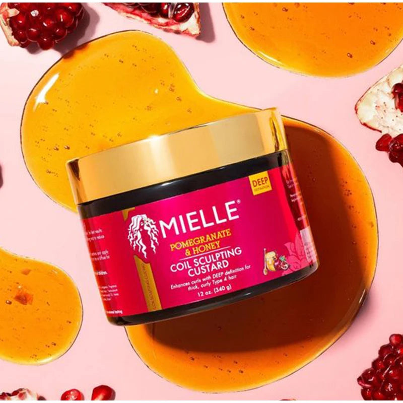 Mielle Shampoo Rosemary Mint Hair Conditioner Honey Styling Gel Hair Care Cream Anti Curl Hair Elastic Strengthening Styling