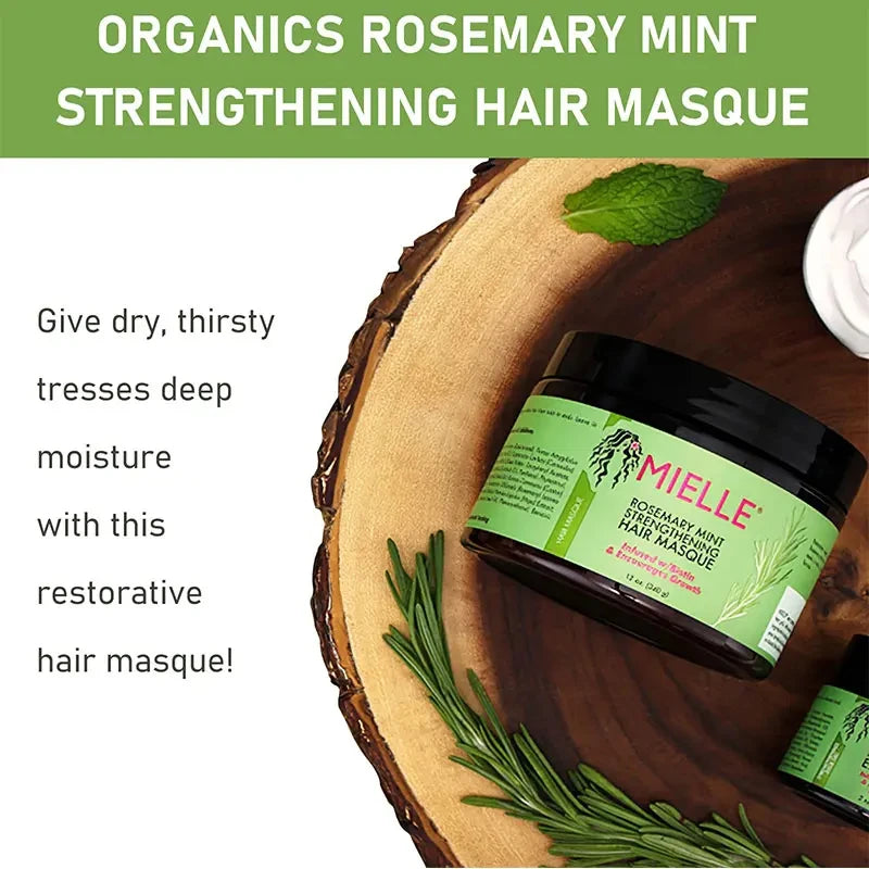 340g Mielle Rosemary Mint Hair Masque